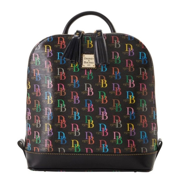 Dooney & Bourke Handbags - Dooney & Bourke Multi Domed NWT DB75 Backpack🎉HP🎉